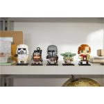 LEGO® Brickheadz A Mandalóri és Grogu: Szövetségesek és ellenségek