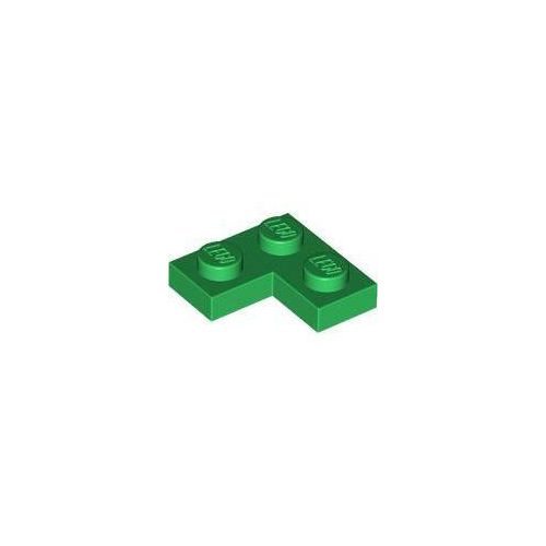 Zöld LEGO Lap 2 x 2 sarok