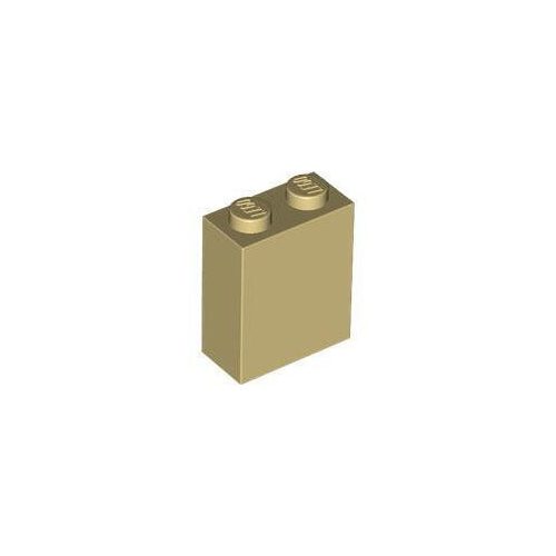 Homokszín LEGO Kocka 1 x 2 x 2 with Inside Stud Holder