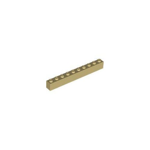 Homokszín LEGO Kocka 1 x 10