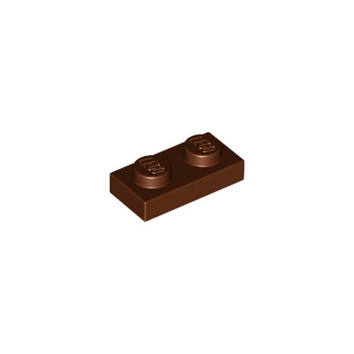 Vörösesbarna LEGO Lap 1 x 2