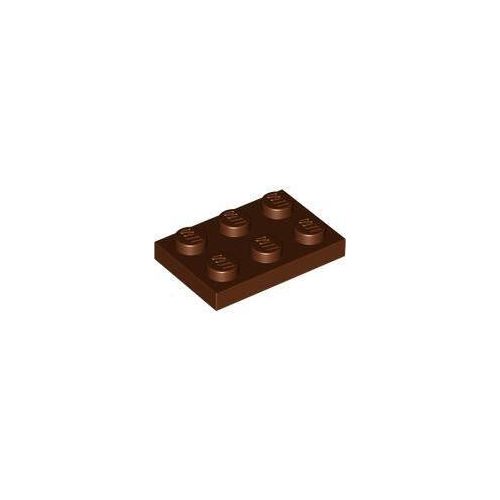 Vörösesbarna LEGO Lap 2 x 3