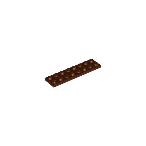 Vörösesbarna LEGO Lap 2 x 8
