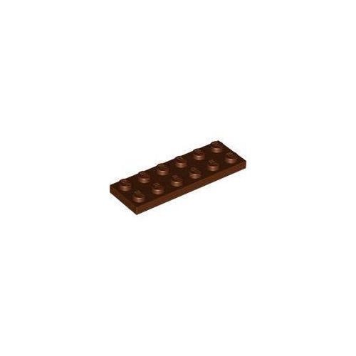 Vörösesbarna LEGO Lap 2 x 6