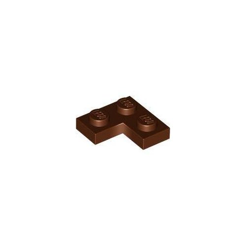 Vörösesbarna LEGO Lap 2 x 2 sarok