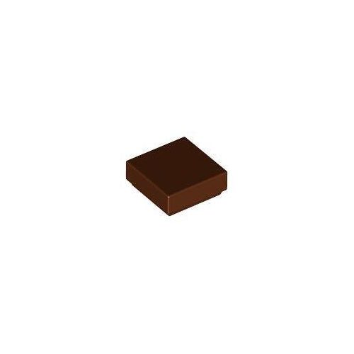 Vörösesbarna LEGO Csempe 1 x 1