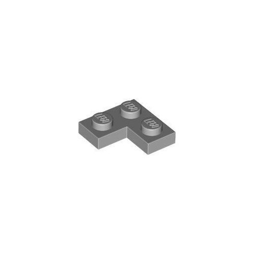 Világos kékeszöld LEGO Lap 2 x 2 sarok