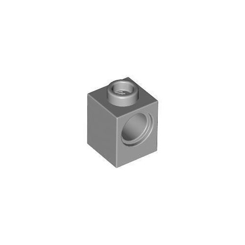 Világos kékeszöld LEGO Technic kocka 1 x 1 lyukkal