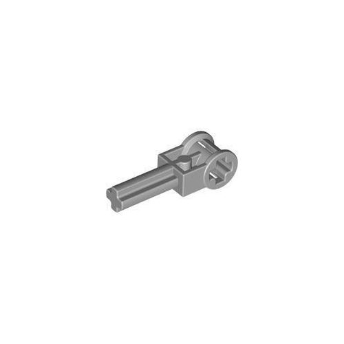 Világos kékeszöld LEGO Technic, tengely 2L with Reverser Handle Axle Connector