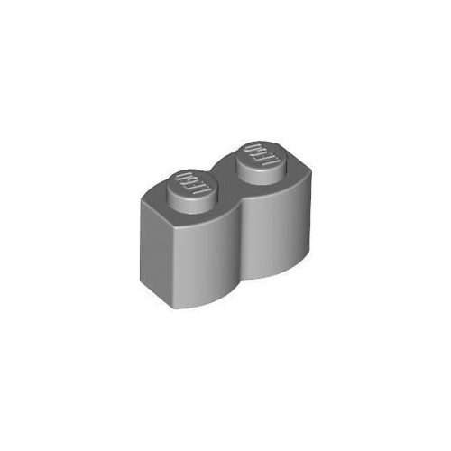 Világos kékeszöld LEGO Módosított kocka 1 x 2 fatörzs mintázattal