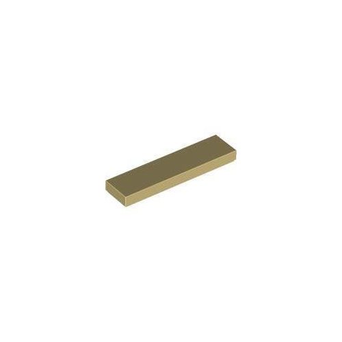 Homokszín LEGO Csempe 1 x 4