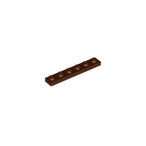 Vörösesbarna LEGO Lap 1 x 6
