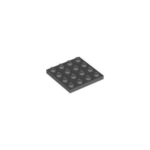 Sötét kékesszürke LEGO Lap 4 x 4