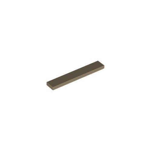 Sötét homokszín LEGO Csempe 1 x 6