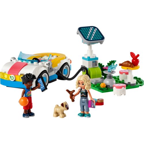 LEGO® Friends Elektromos autó és töltőállomás