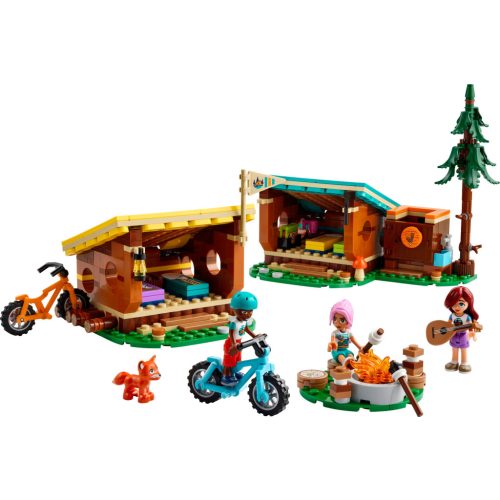 LEGO® Friends Otthonos kabinok a kalandtáborban