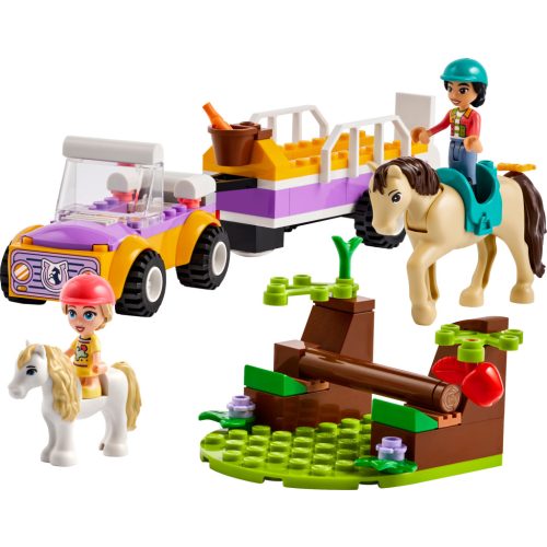 LEGO® Friends Ló- és póniszállító utánfutó