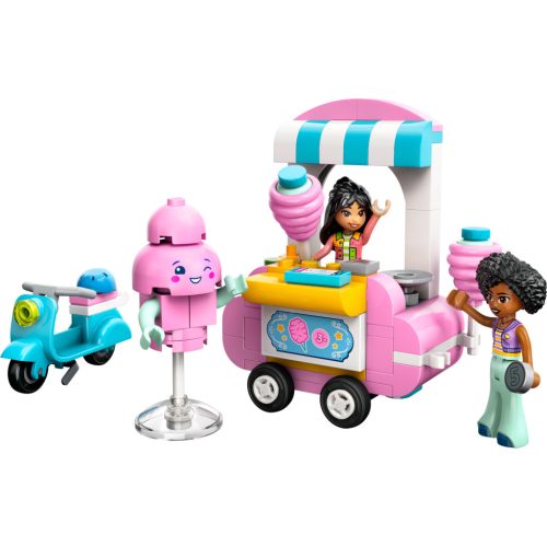 LEGO® Friends Vattacukorárus pult és robogó