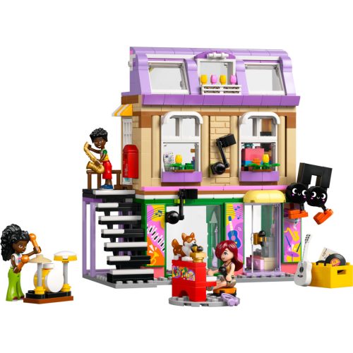 LEGO® Friends Hangszerbolt és lakás