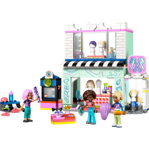 LEGO® Friends Fodrászat és fodrászkellékek boltja