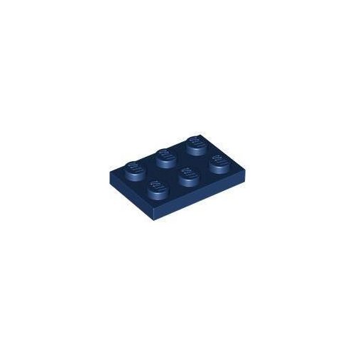 Sötétkék LEGO Lap 2 x 3