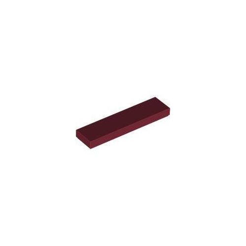 Sötétpiros LEGO Csempe 1 x 4