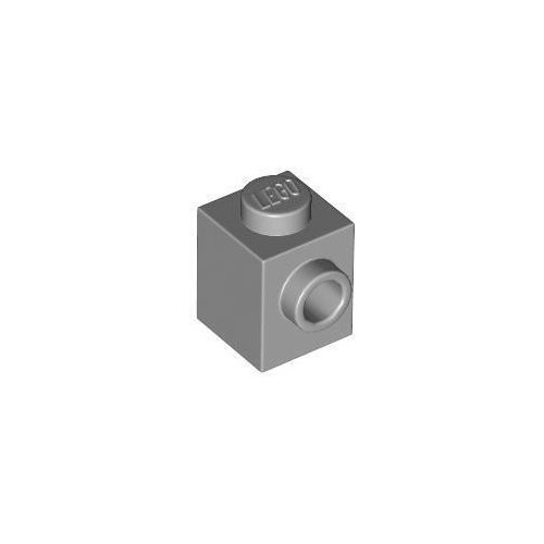 Világos kékeszöld LEGO Módosított kocka 1 x 1 egy oldalsó bütyökkel