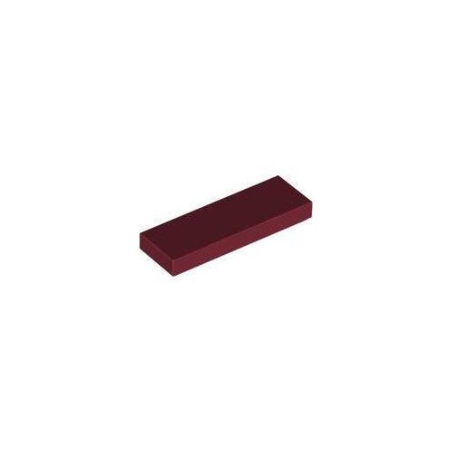Sötétpiros LEGO Csempe 1 x 3