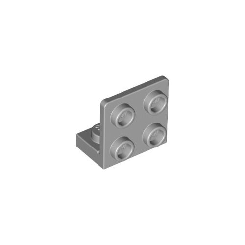 Világos kékeszöld LEGO Konzol 1 x 2 - 2 x 2 fordított