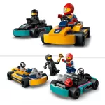 LEGO® City Gokartok és versenypilóták