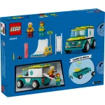 LEGO® City Mentőautó és snowboardos