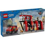 LEGO® City Tűzoltóállomás és tűzoltóautó