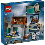 LEGO® City Rendőrségi motorcsónak és a rablók rejtekhelye
