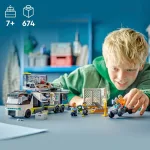 LEGO® City Rendőrségi mozgó bűnügyi labor