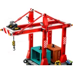 LEGO® City Tengerparti kikötő teherszállító hajóval