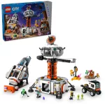LEGO® City Űrállomás és rakétakilövő