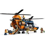 LEGO® City Dzsungelkutató helikopter a bázison