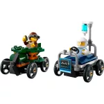 LEGO® City Repülő vs. kórházi ágy, versenyautós csomag
