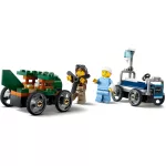 LEGO® City Repülő vs. kórházi ágy, versenyautós csomag
