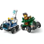 LEGO® City Repülő vs. kórházi ágy, versenyautós csomag