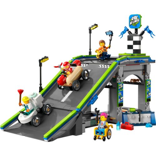 LEGO® City Határok nélkül: Versenypálya rámpákkal