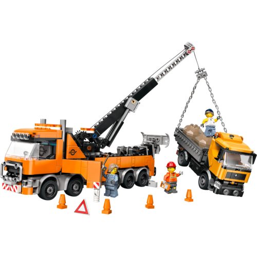 LEGO® City Nagy teljesítményű vontató daruval