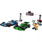 LEGO® City F1® rajt VCARB és Sauber versenyautókkal