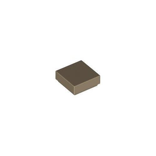 Sötét homokszín LEGO Csempe 1 x 1