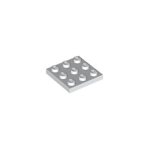 Fehér LEGO Lap 3 x 3