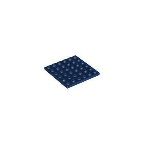 Sötétkék LEGO Lap 6 x 6