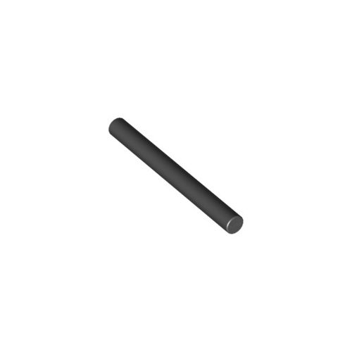 Fekete LEGO Rúd 4L (Lightsaber Blade / Wand)