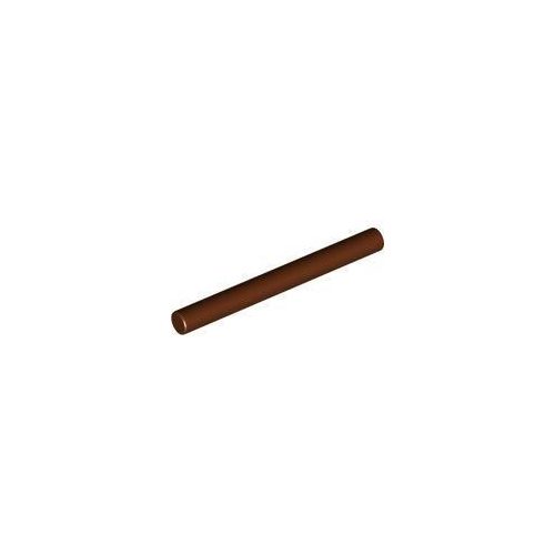 Vörösesbarna LEGO Rúd 4L (Lightsaber Blade / Wand)