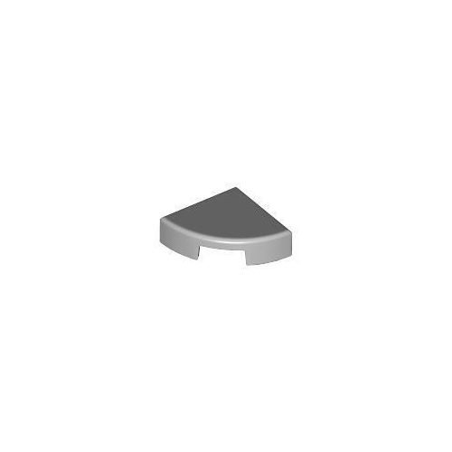 Világos kékeszöld LEGO Kerekített csempe 1 x 1 negyed
