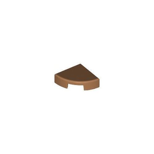 Közép bőrszín LEGO Kerekített csempe 1 x 1 negyed